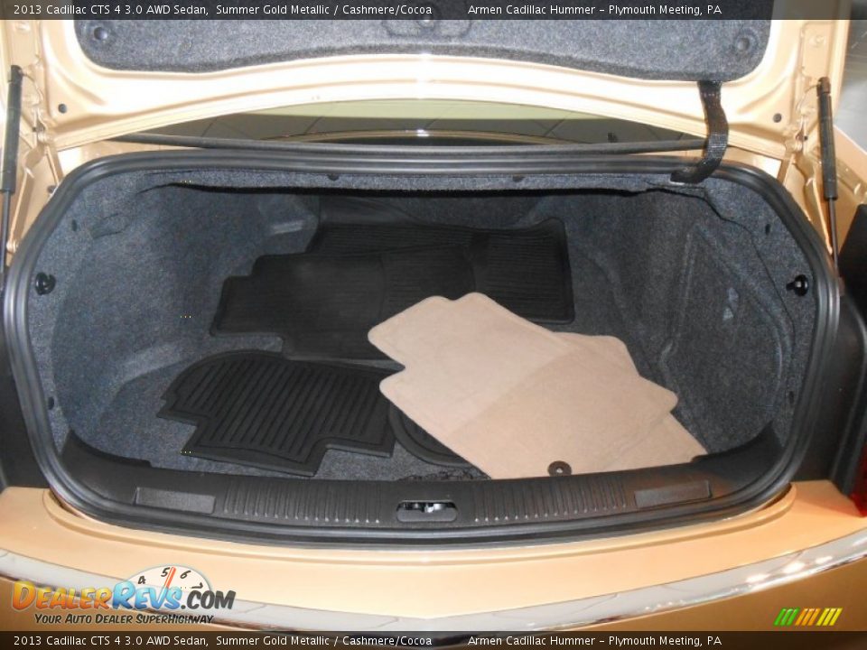 2013 Cadillac CTS 4 3.0 AWD Sedan Summer Gold Metallic / Cashmere/Cocoa Photo #8