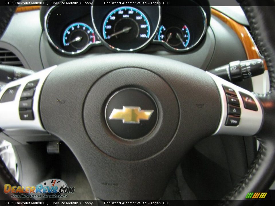 2012 Chevrolet Malibu LT Silver Ice Metallic / Ebony Photo #14