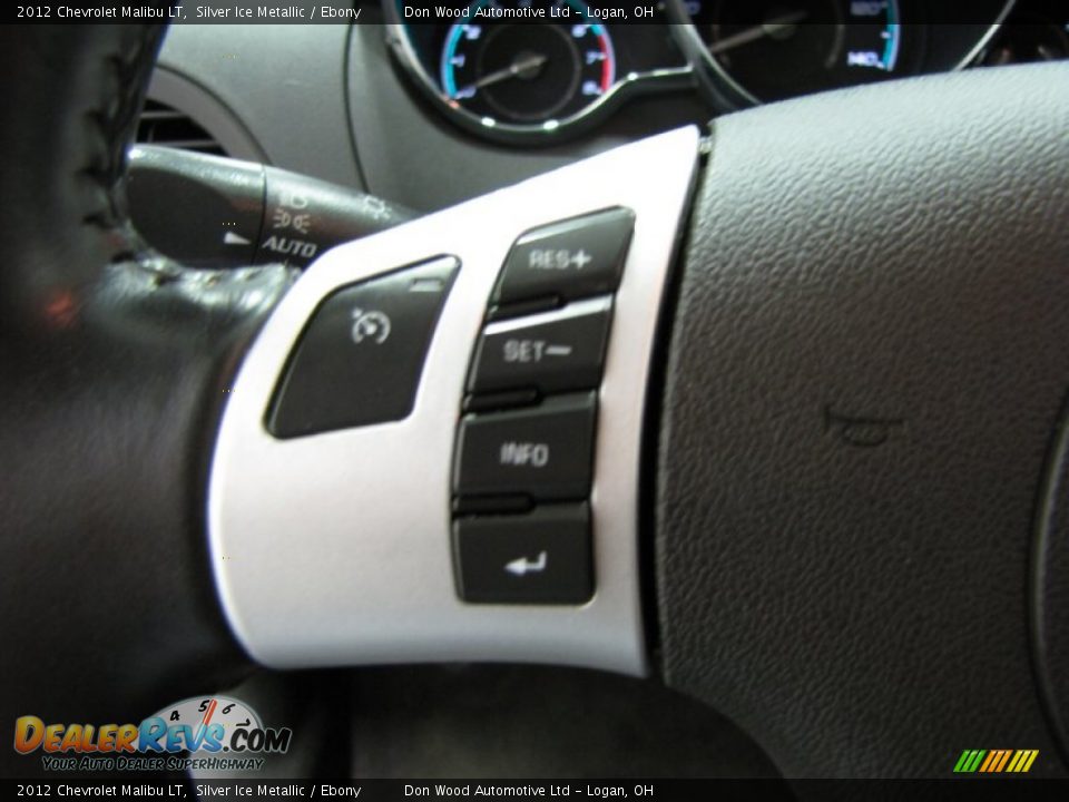 2012 Chevrolet Malibu LT Silver Ice Metallic / Ebony Photo #15