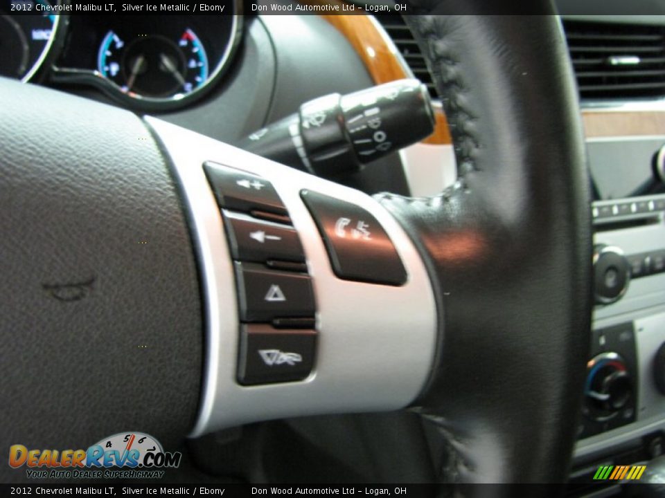 2012 Chevrolet Malibu LT Silver Ice Metallic / Ebony Photo #16