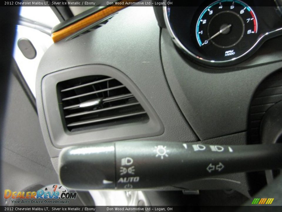 2012 Chevrolet Malibu LT Silver Ice Metallic / Ebony Photo #17