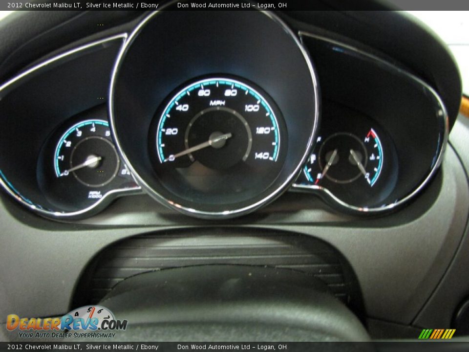 2012 Chevrolet Malibu LT Silver Ice Metallic / Ebony Photo #19