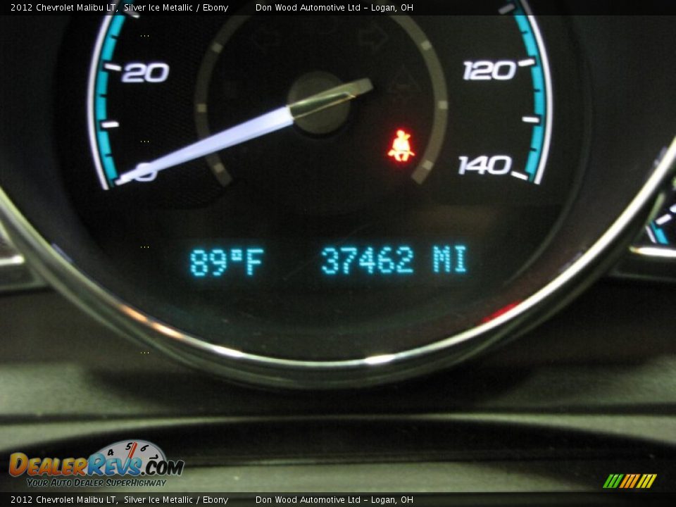 2012 Chevrolet Malibu LT Silver Ice Metallic / Ebony Photo #20