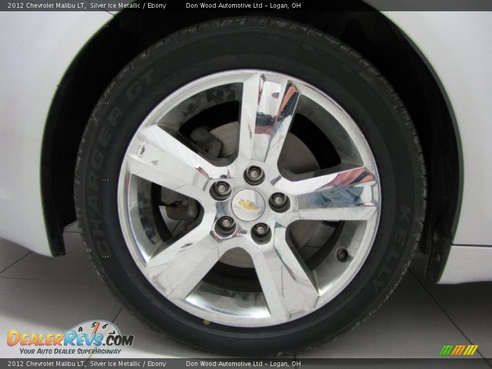 2012 Chevrolet Malibu LT Silver Ice Metallic / Ebony Photo #23