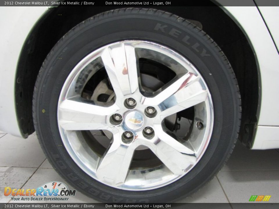 2012 Chevrolet Malibu LT Silver Ice Metallic / Ebony Photo #24