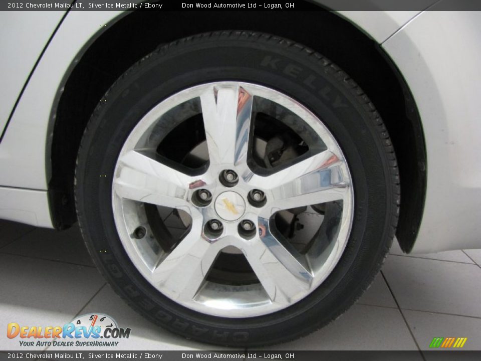 2012 Chevrolet Malibu LT Silver Ice Metallic / Ebony Photo #25