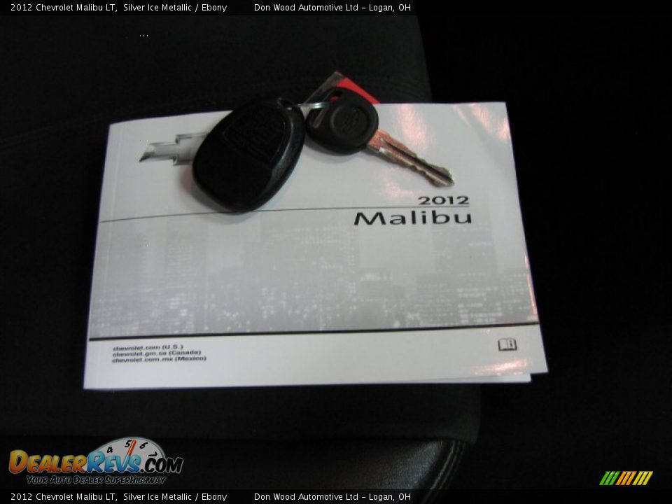 2012 Chevrolet Malibu LT Silver Ice Metallic / Ebony Photo #27