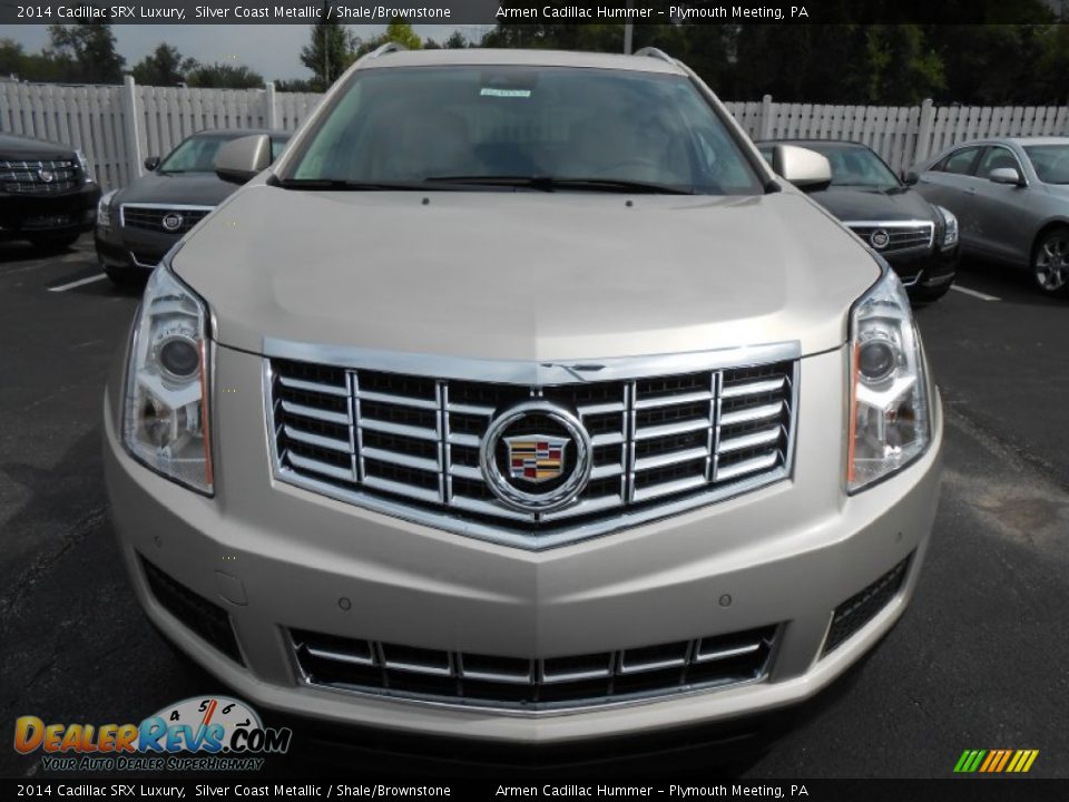 Silver Coast Metallic 2014 Cadillac SRX Luxury Photo #2