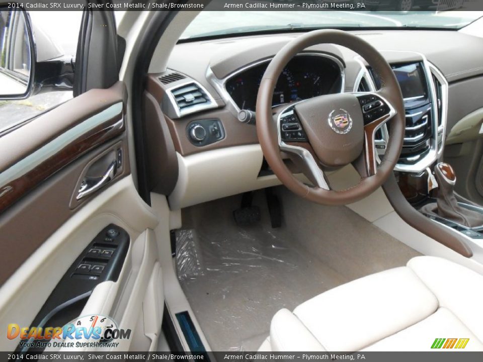 Shale/Brownstone Interior - 2014 Cadillac SRX Luxury Photo #7