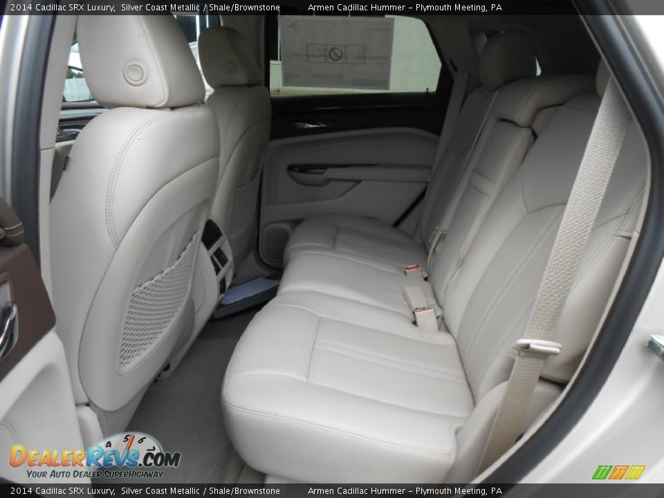 Rear Seat of 2014 Cadillac SRX Luxury Photo #9