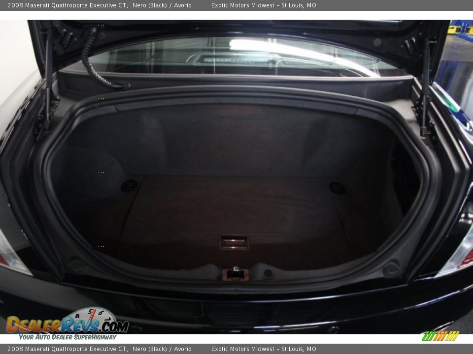 2008 Maserati Quattroporte Executive GT Nero (Black) / Avorio Photo #18