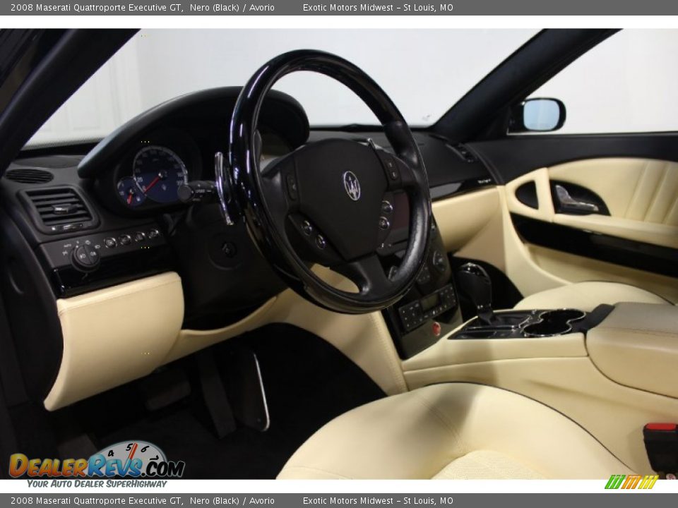 Avorio Interior - 2008 Maserati Quattroporte Executive GT Photo #31