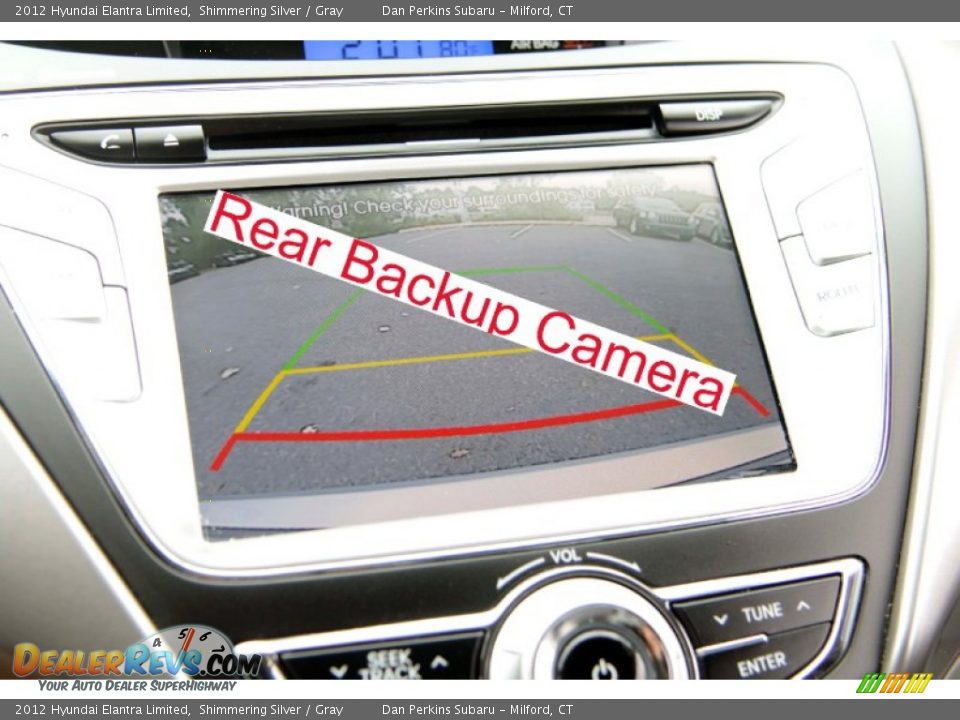 2012 Hyundai Elantra Limited Shimmering Silver / Gray Photo #13