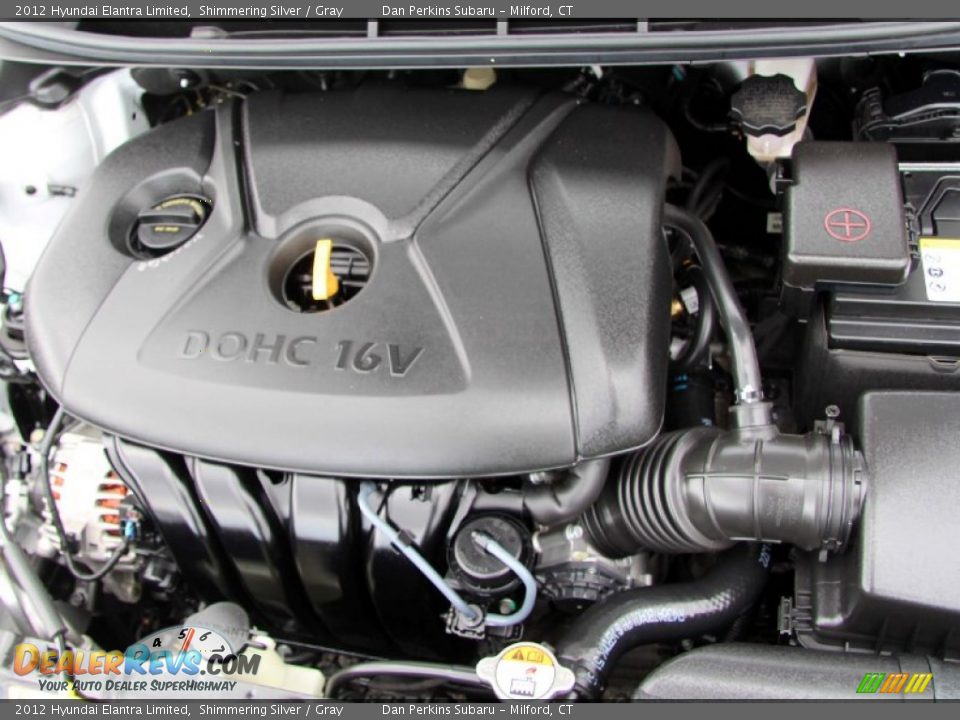 2012 Hyundai Elantra Limited Shimmering Silver / Gray Photo #24