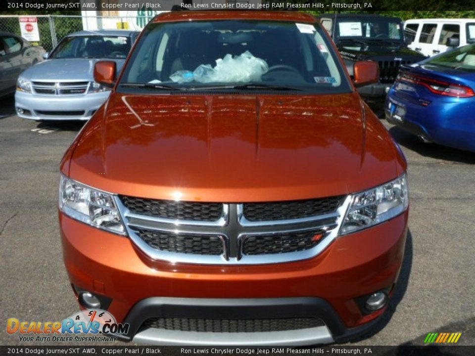 Copper Pearl 2014 Dodge Journey SXT AWD Photo #10