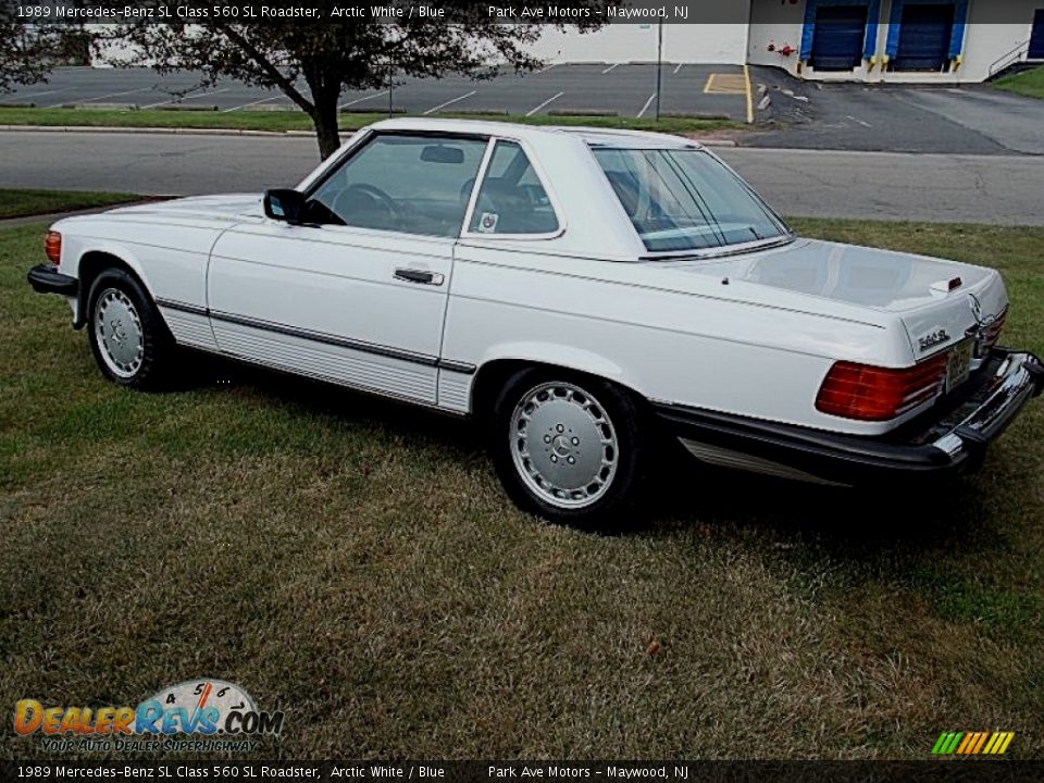 Arctic White 1989 Mercedes-Benz SL Class 560 SL Roadster Photo #2