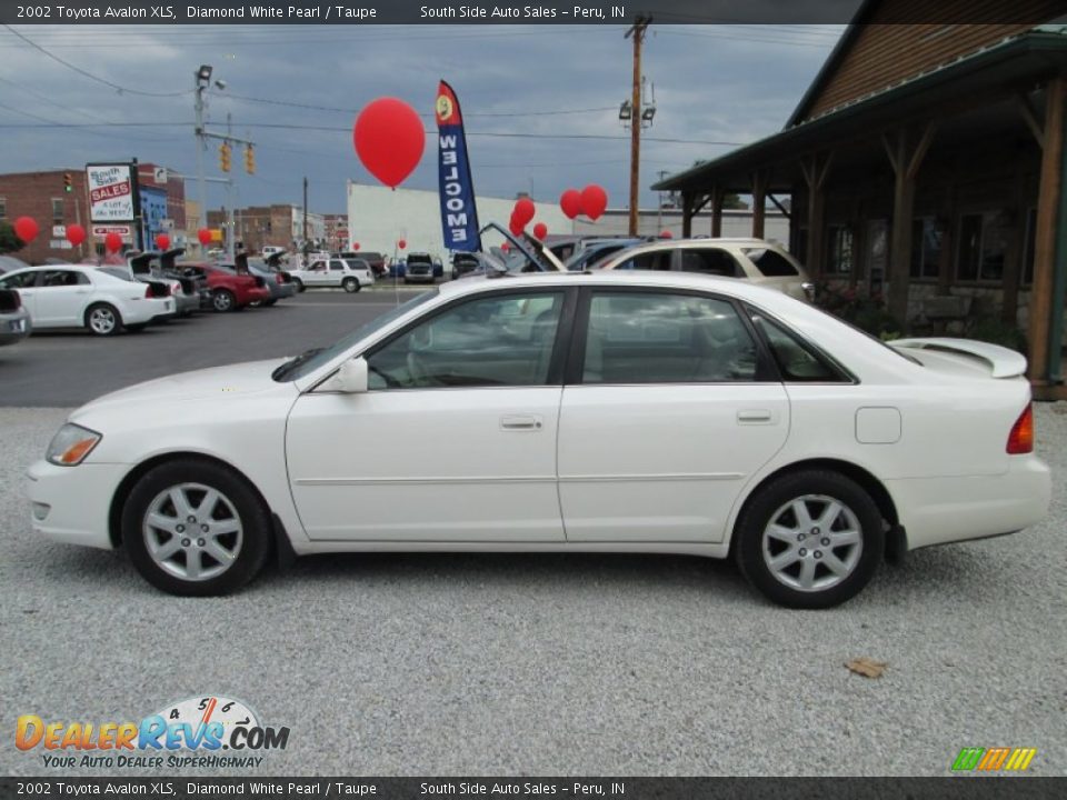 2002 Toyota Avalon XLS Diamond White Pearl / Taupe Photo #1