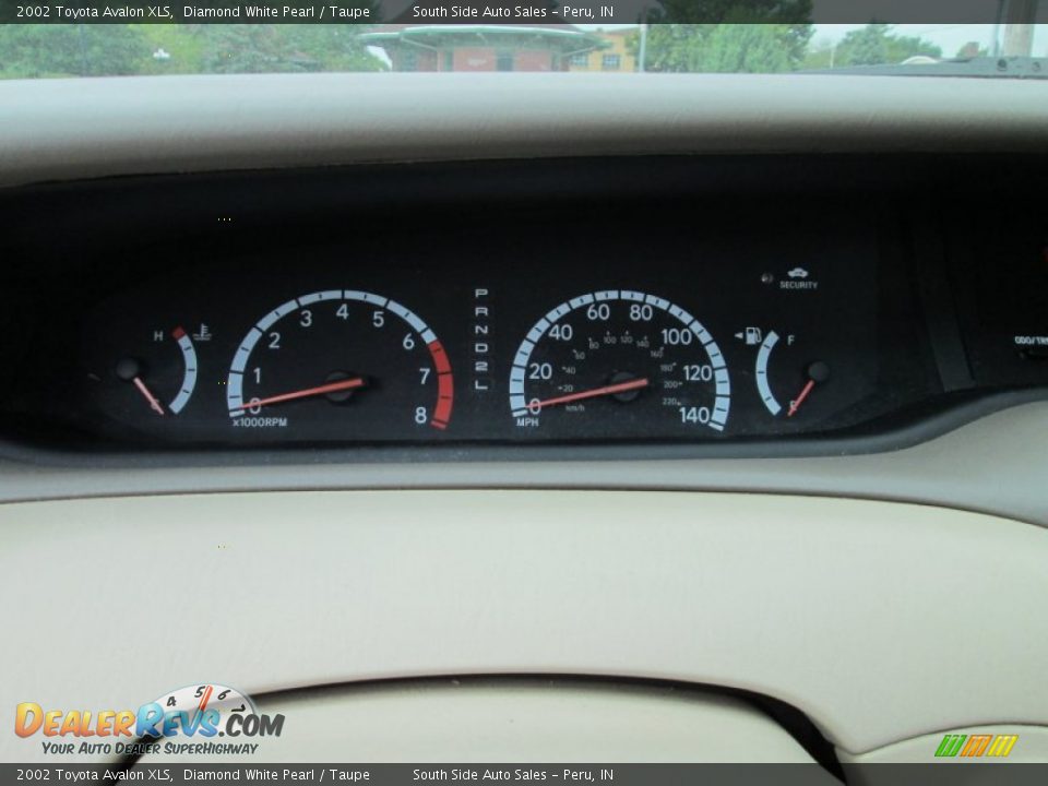 2002 Toyota Avalon XLS Diamond White Pearl / Taupe Photo #13