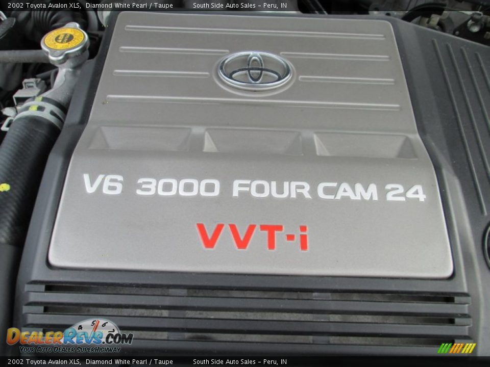 2002 Toyota Avalon XLS Diamond White Pearl / Taupe Photo #20