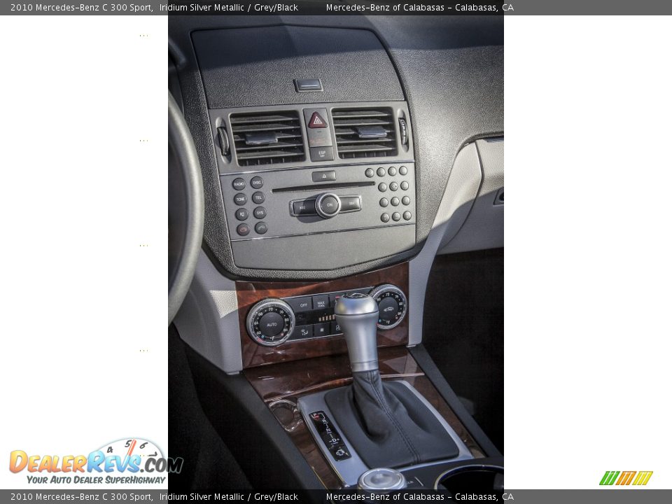 2010 Mercedes-Benz C 300 Sport Iridium Silver Metallic / Grey/Black Photo #5
