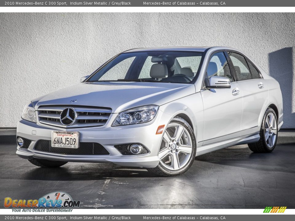 2010 Mercedes-Benz C 300 Sport Iridium Silver Metallic / Grey/Black Photo #13