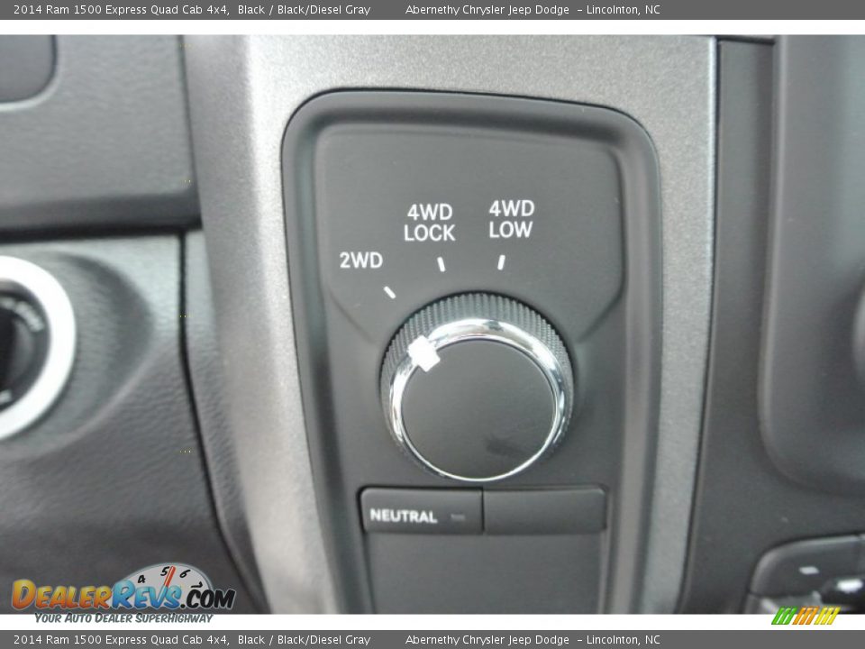 Controls of 2014 Ram 1500 Express Quad Cab 4x4 Photo #17