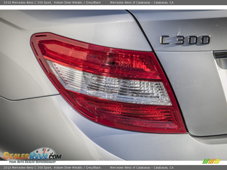 2010 Mercedes-Benz C 300 Sport Iridium Silver Metallic / Grey/Black Photo #29
