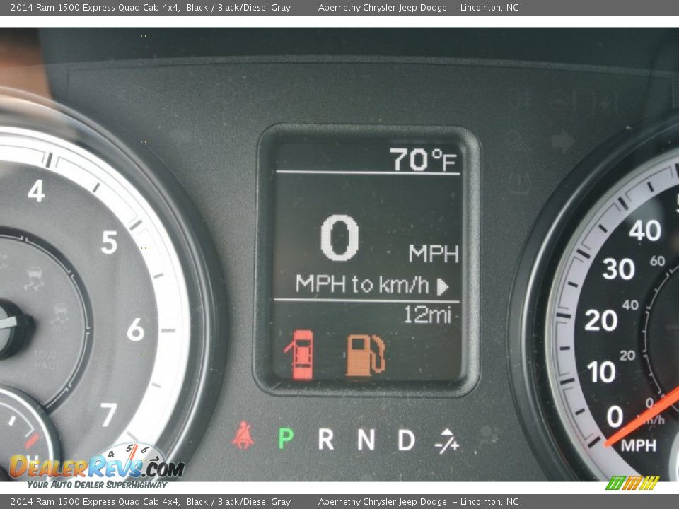 2014 Ram 1500 Express Quad Cab 4x4 Black / Black/Diesel Gray Photo #19
