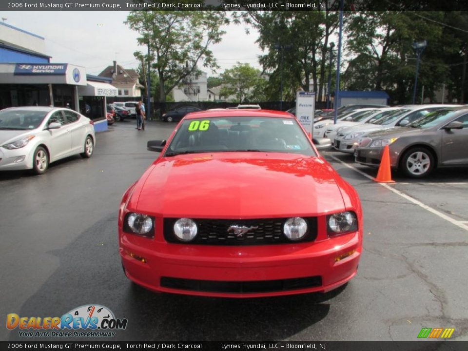 2006 Ford Mustang GT Premium Coupe Torch Red / Dark Charcoal Photo #1