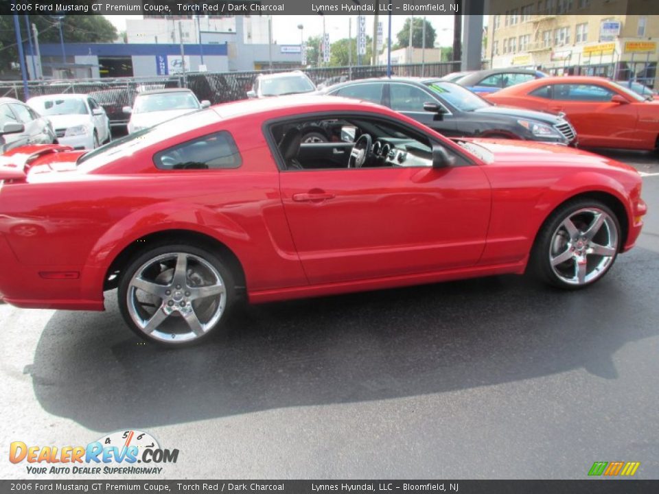 2006 Ford Mustang GT Premium Coupe Torch Red / Dark Charcoal Photo #4