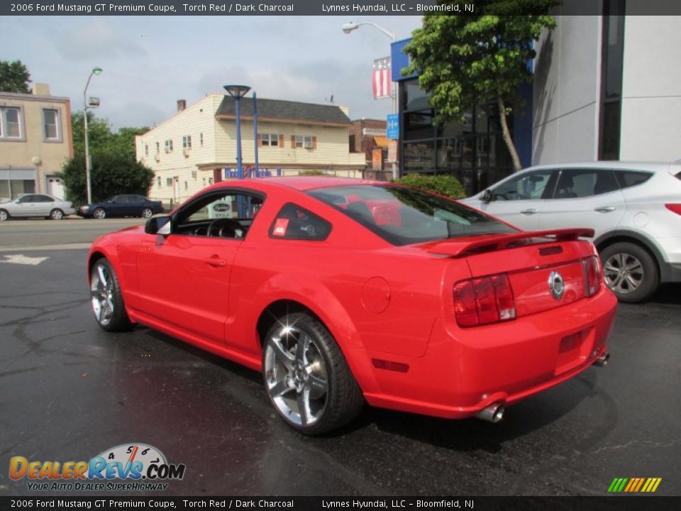 2006 Ford Mustang GT Premium Coupe Torch Red / Dark Charcoal Photo #6