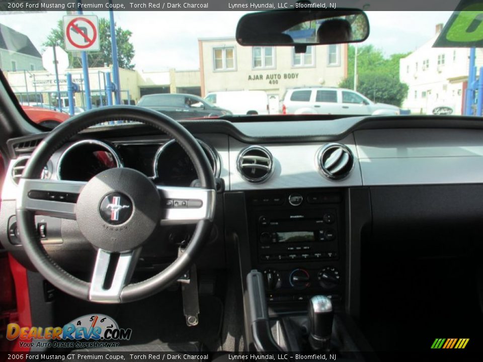 2006 Ford Mustang GT Premium Coupe Torch Red / Dark Charcoal Photo #10
