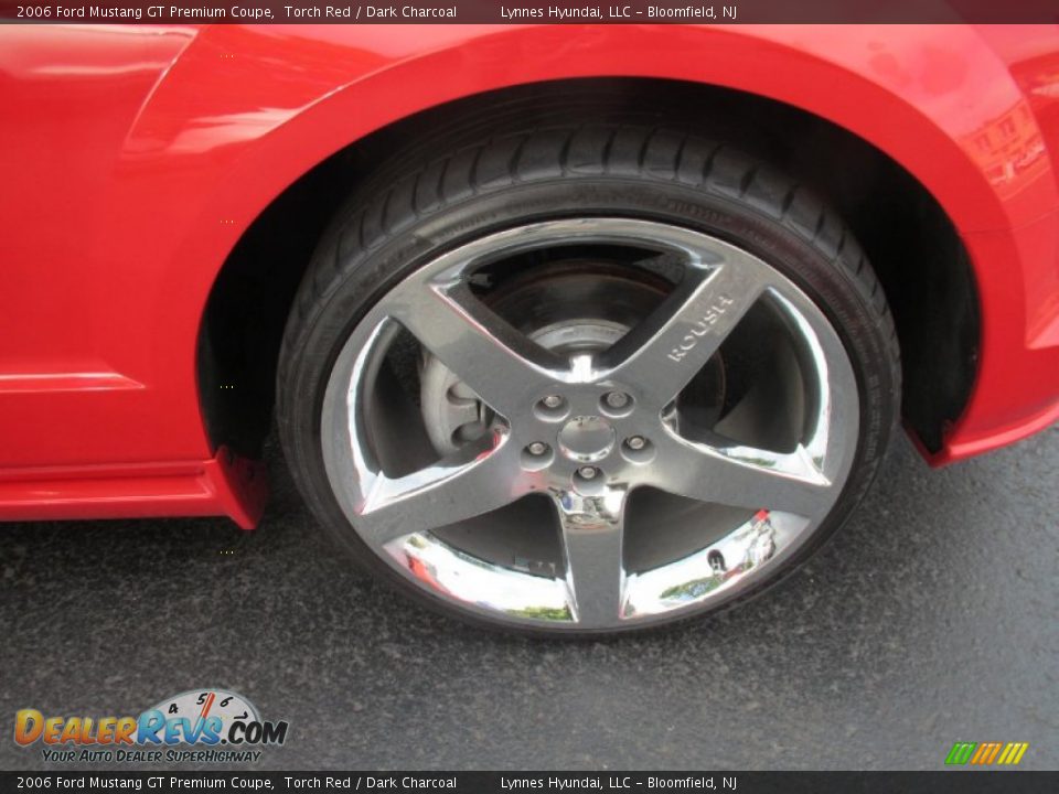 2006 Ford Mustang GT Premium Coupe Torch Red / Dark Charcoal Photo #12