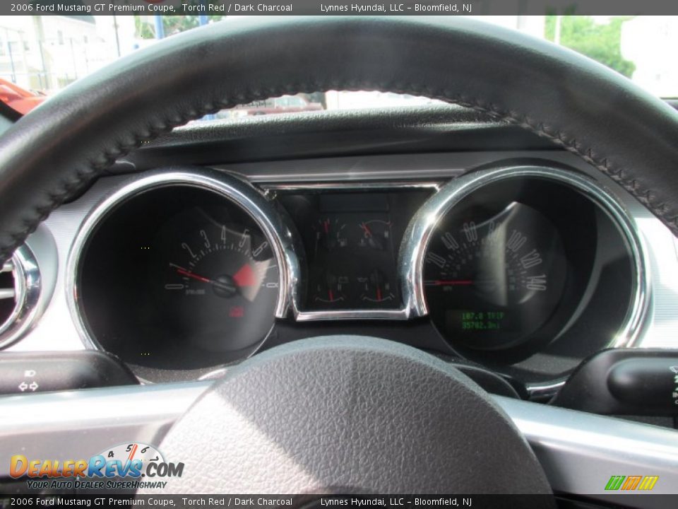2006 Ford Mustang GT Premium Coupe Torch Red / Dark Charcoal Photo #13