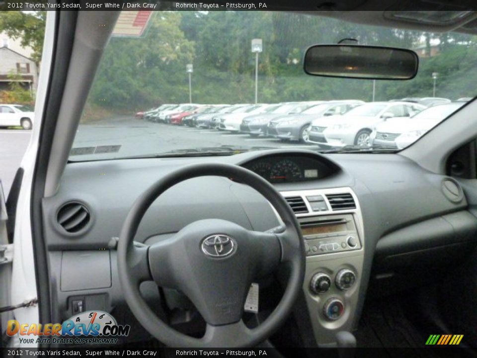 Dashboard of 2012 Toyota Yaris Sedan Photo #6