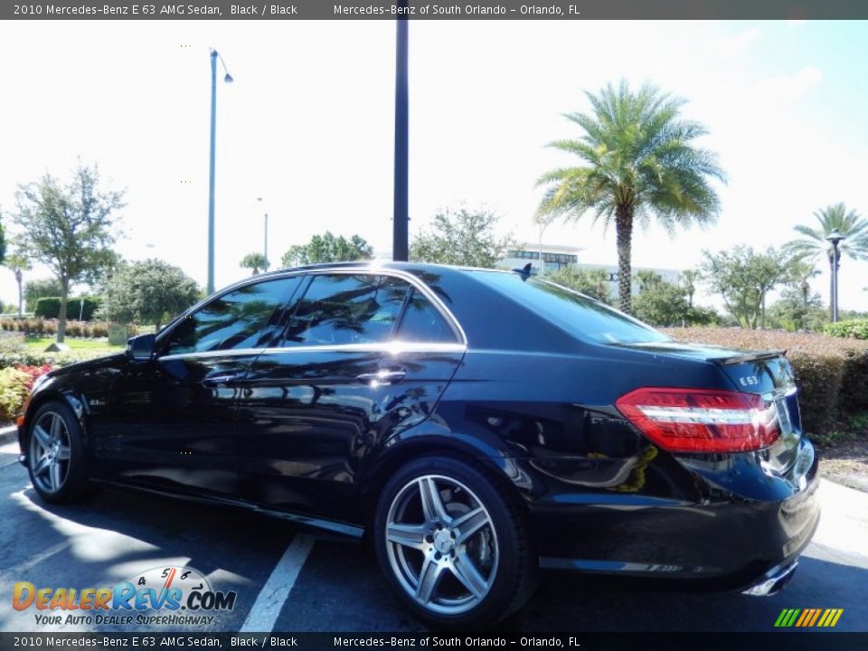 2010 Mercedes-Benz E 63 AMG Sedan Black / Black Photo #5