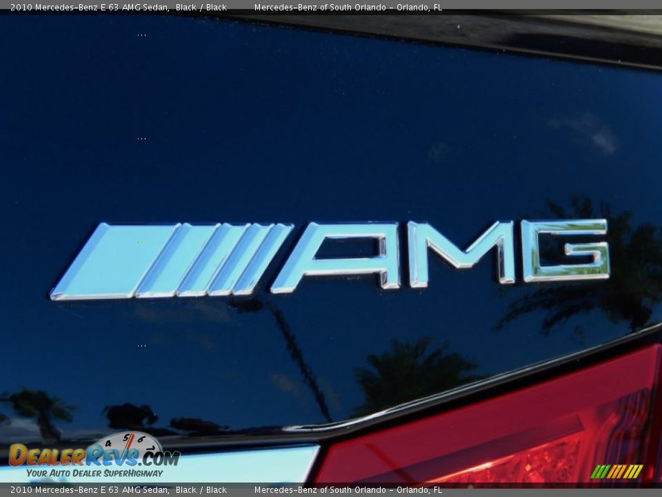 2010 Mercedes-Benz E 63 AMG Sedan Black / Black Photo #10