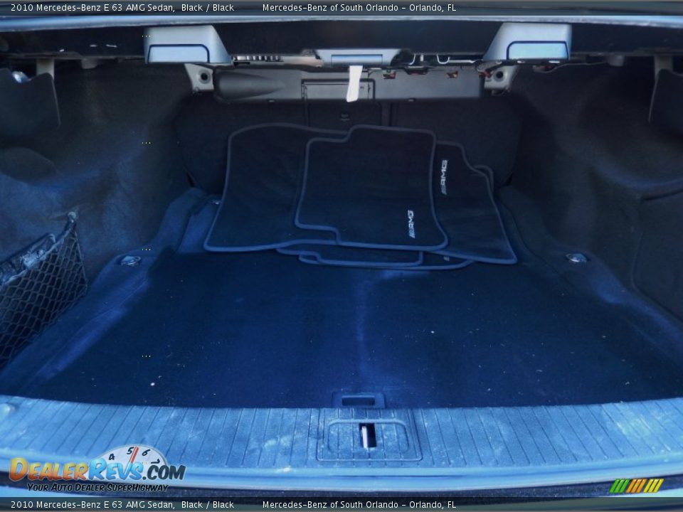 2010 Mercedes-Benz E 63 AMG Sedan Black / Black Photo #12