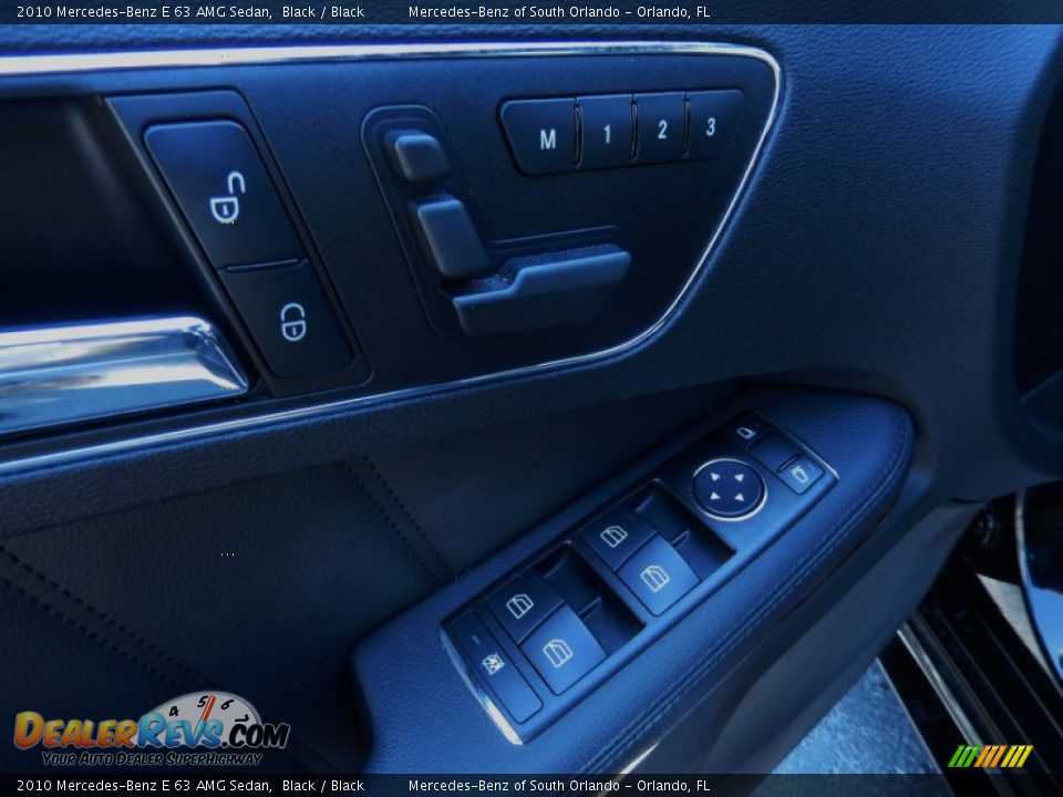 2010 Mercedes-Benz E 63 AMG Sedan Black / Black Photo #16
