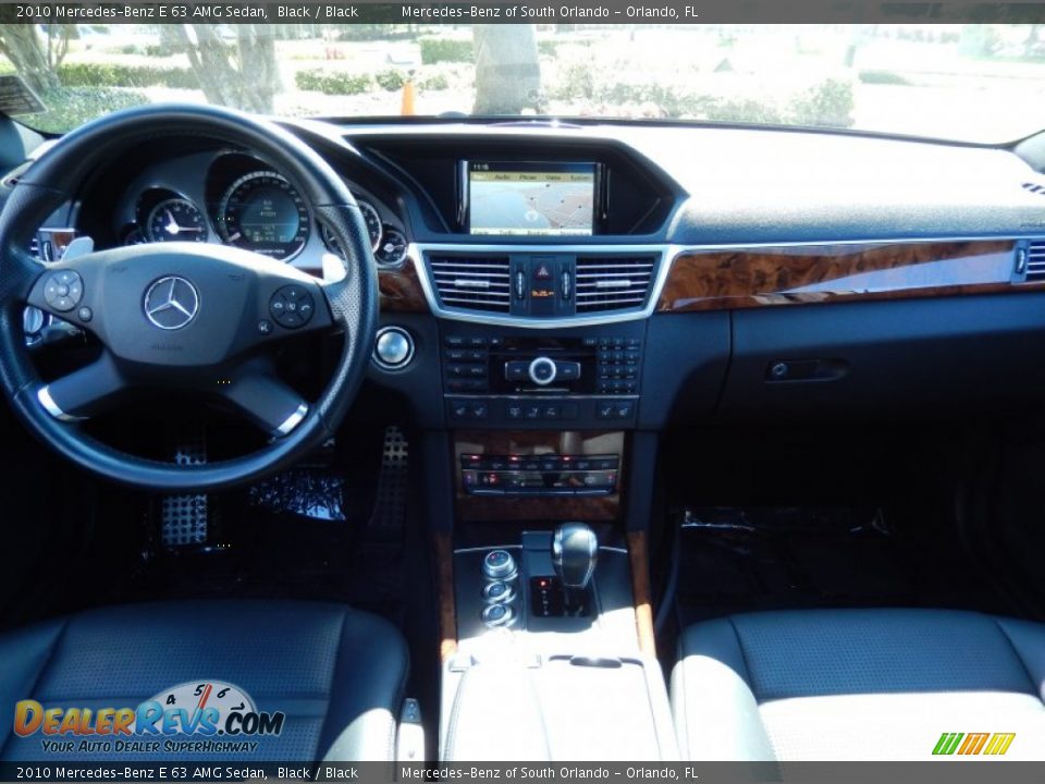 2010 Mercedes-Benz E 63 AMG Sedan Black / Black Photo #22