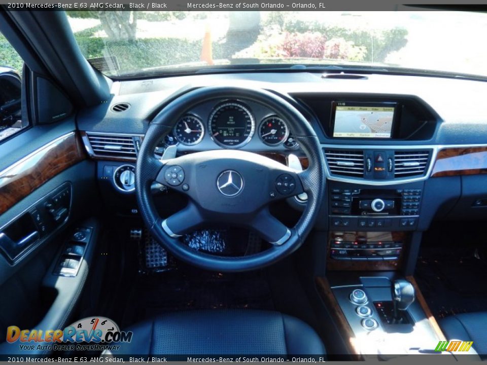 2010 Mercedes-Benz E 63 AMG Sedan Black / Black Photo #23