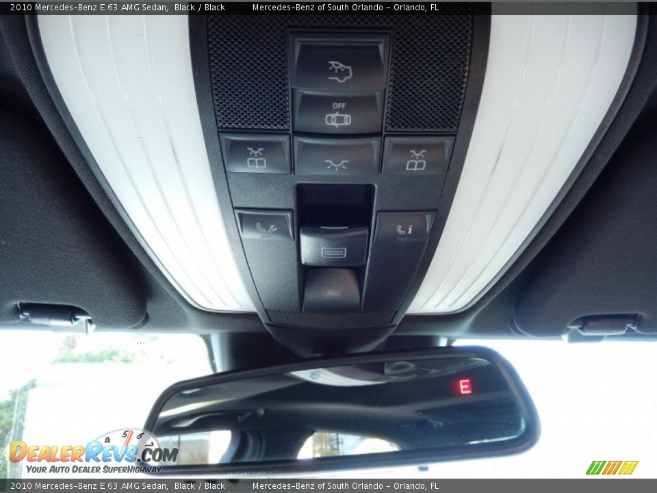2010 Mercedes-Benz E 63 AMG Sedan Black / Black Photo #26