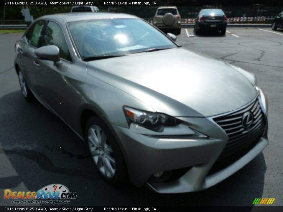 2014 Lexus IS 250 AWD Atomic Silver / Light Gray Photo #6