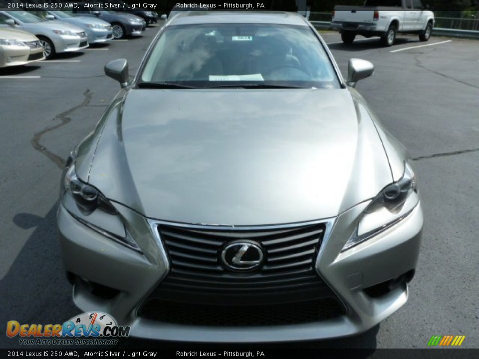 2014 Lexus IS 250 AWD Atomic Silver / Light Gray Photo #7