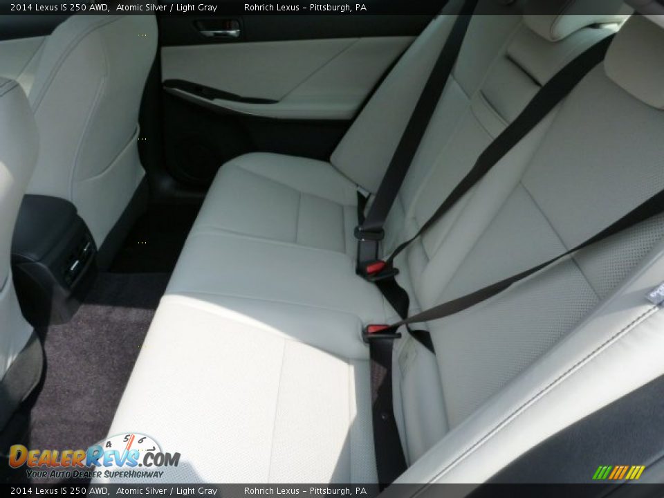 Rear Seat of 2014 Lexus IS 250 AWD Photo #11