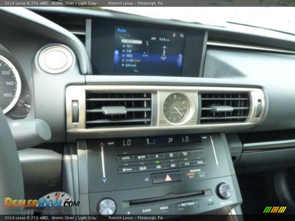 2014 Lexus IS 250 AWD Atomic Silver / Light Gray Photo #18