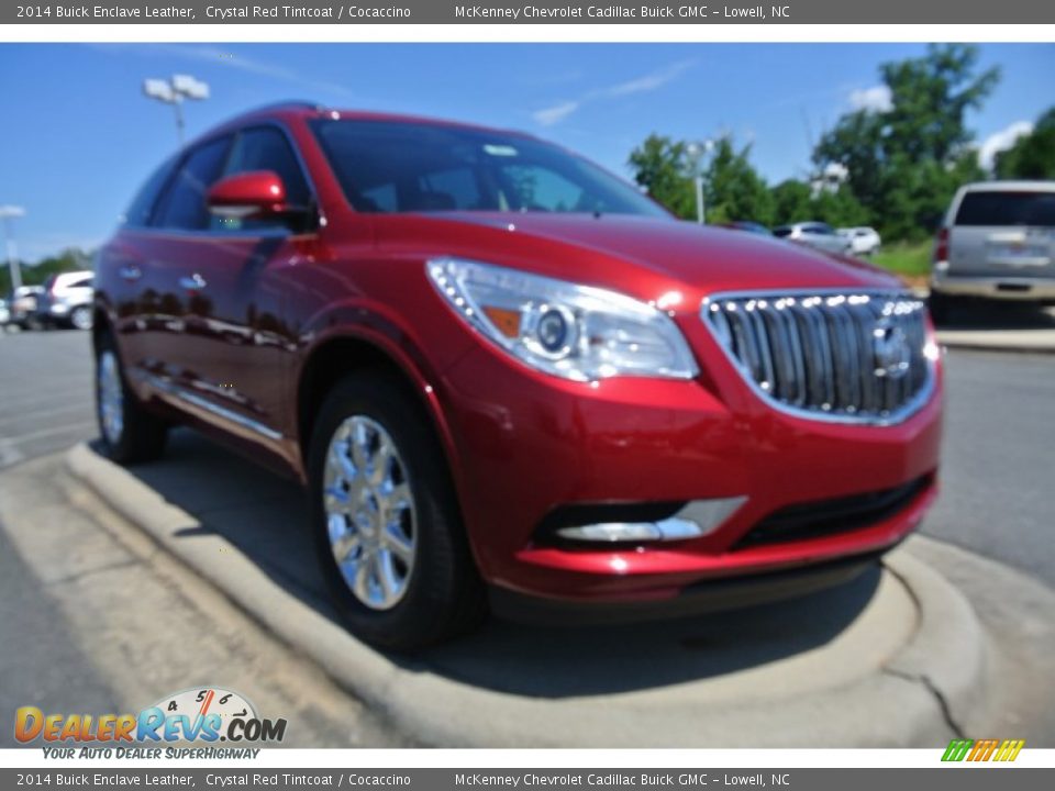 2014 Buick Enclave Leather Crystal Red Tintcoat / Cocaccino Photo #1