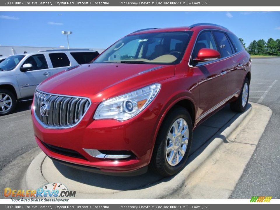 Front 3/4 View of 2014 Buick Enclave Leather Photo #2
