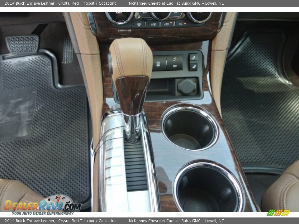 2014 Buick Enclave Leather Crystal Red Tintcoat / Cocaccino Photo #10