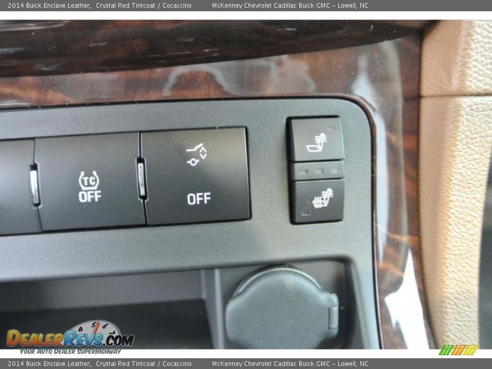 2014 Buick Enclave Leather Crystal Red Tintcoat / Cocaccino Photo #11